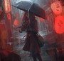 japan-night-oldboy-raining-umbrella-lanterns-red-artwork-192